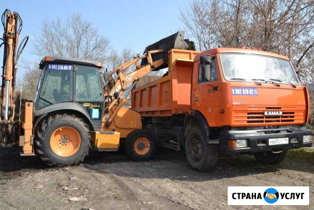 Услуги Экскаватора - погрузчика Балашов - изображение 1