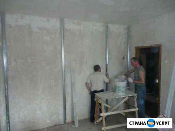 Штукатурка стен по маякам Канск