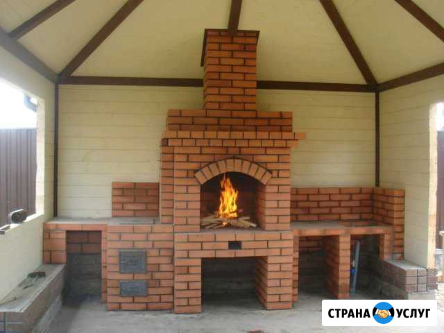 Кладка печей, каминов и уличных барбекю Юрга - изображение 1