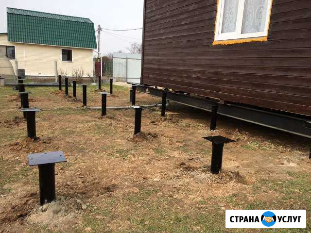 Фундамент на винтовых сваях Чехов - изображение 1