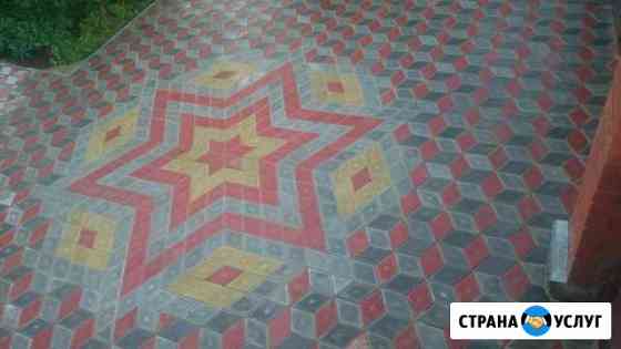 Укладка тротуарная плитка Коломна