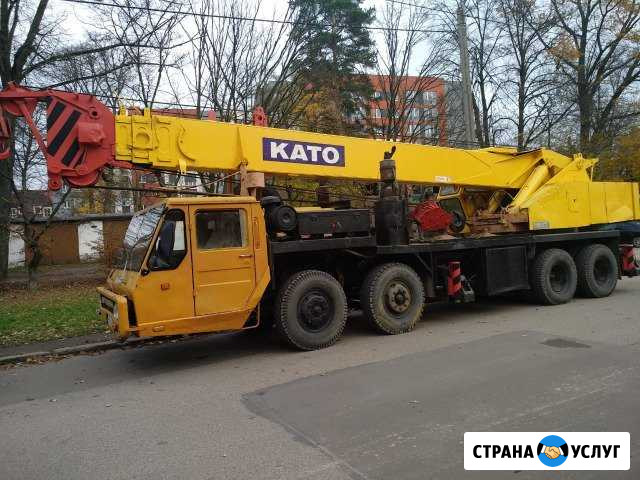 Кран Kato 30 тонн / 32 метра в аренду Калининград - изображение 1