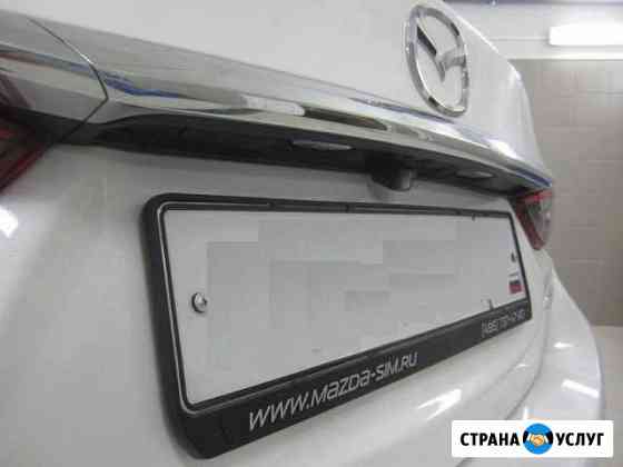 Камера Mazda 6 CX-5 установка Москва
