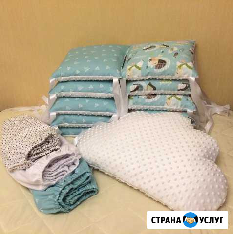Бортики и комплекты в кроватку Рязань - изображение 1