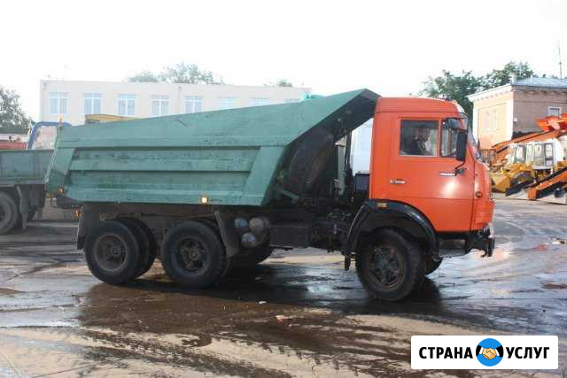 Услуги: погрузчика, экскаватора, самосвала, песок Людиново - изображение 1