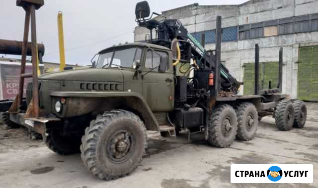 Услуги Урал Лесовоза с Манипулятором Гусь-Хрустальный - изображение 1