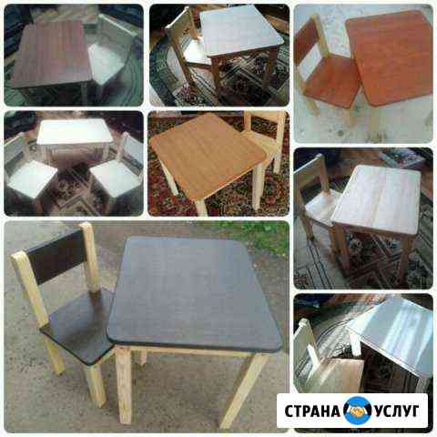 Изготавливаем детские комплекты стул + стол Великий Новгород