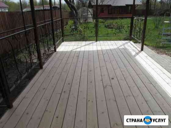 Шлифовка циклёвка лакировка тонировка пола Клин