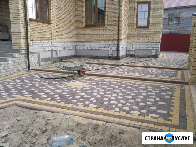 Укладка брусчатки, плитки, поребрика. Качественно Москва - изображение 1