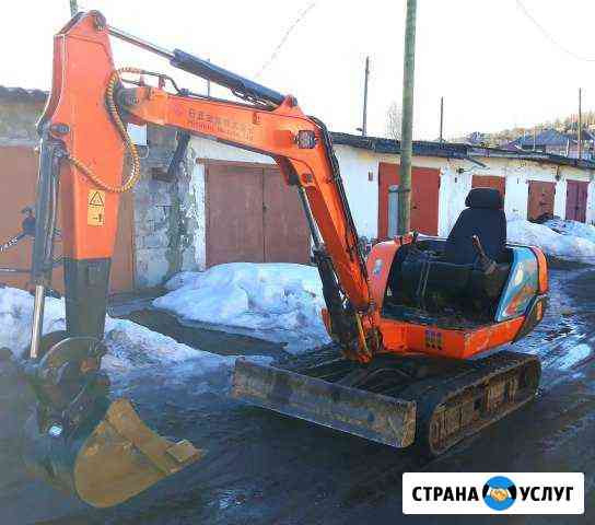 Аренда (Услуги) Мини Экскаватора Hitachi EX30 Карпинск