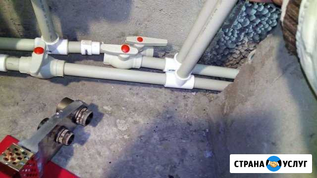 Пайка водопровода. Сантехника Новотитаровская - изображение 1
