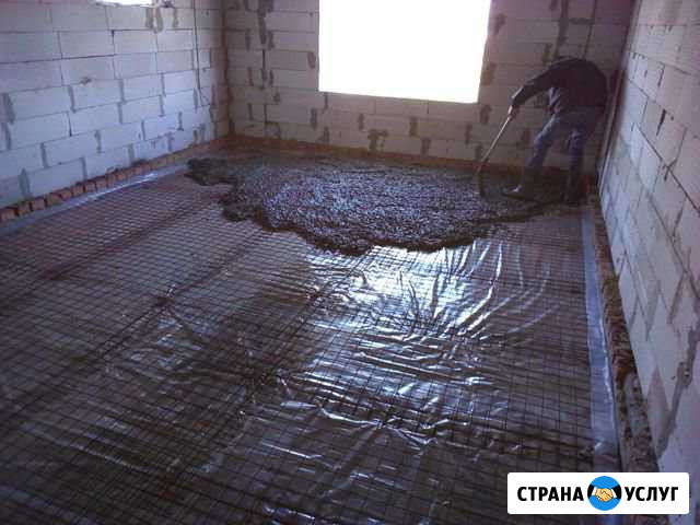 Стяжка пола черновая Белгород - изображение 1