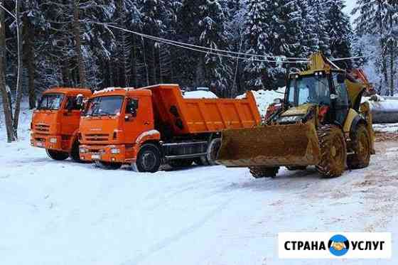 Аренда и услуги камазов самосвалов, экск-погрузчик Смоленск