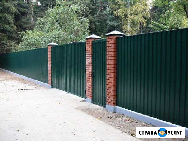 Забор,строительство Михнево - изображение 1