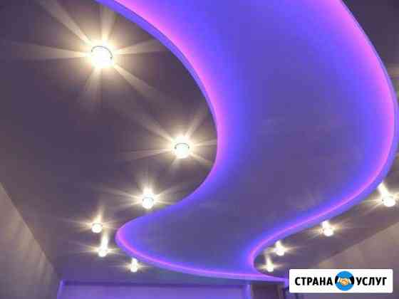 Натяжные потолки, кухни, шкафы купе Комсомольск-на-Амуре