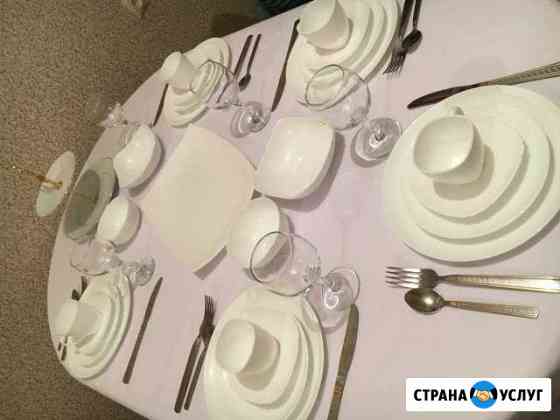Столы стулья, круглые квадратные. Прокат посуды. П Грозный