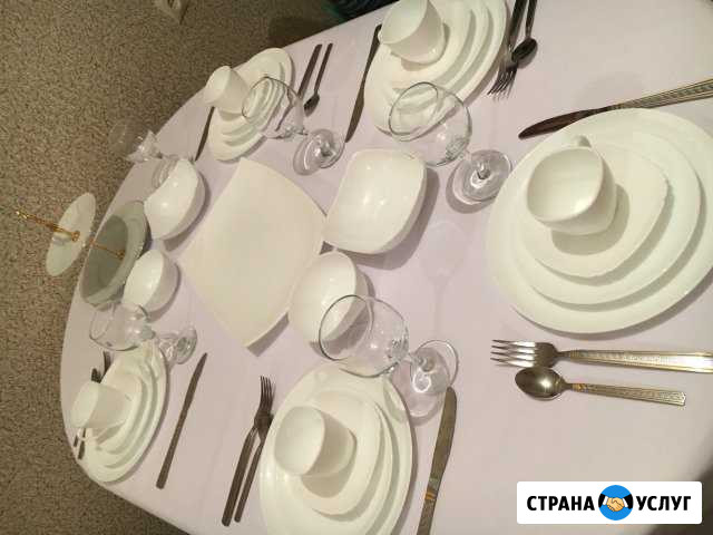 Столы стулья, круглые квадратные. Прокат посуды. П Грозный - изображение 1