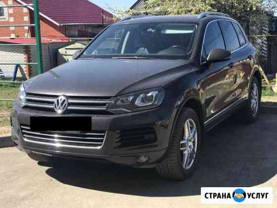 Volkswagen Touareg с водителем на свадьбу Волжск