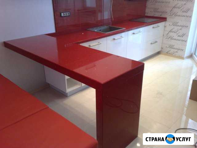 Изготовление и замена столешниц для кухни Челябинск - изображение 1