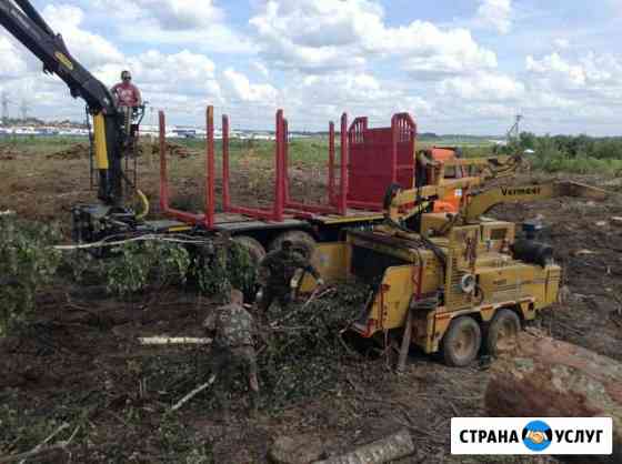 Аренда дробилки измельчитель дерева, древесины Москва