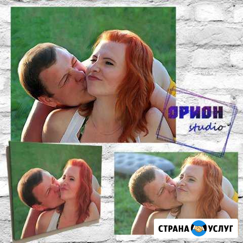 Печать фото-портретов на холсте с подрамником Павловский Посад - изображение 1