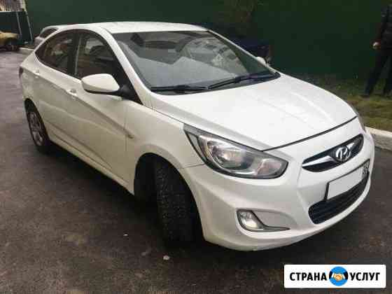 Аренда автомобиля Hyundai Solaris AT, 2012 г.в Воронеж