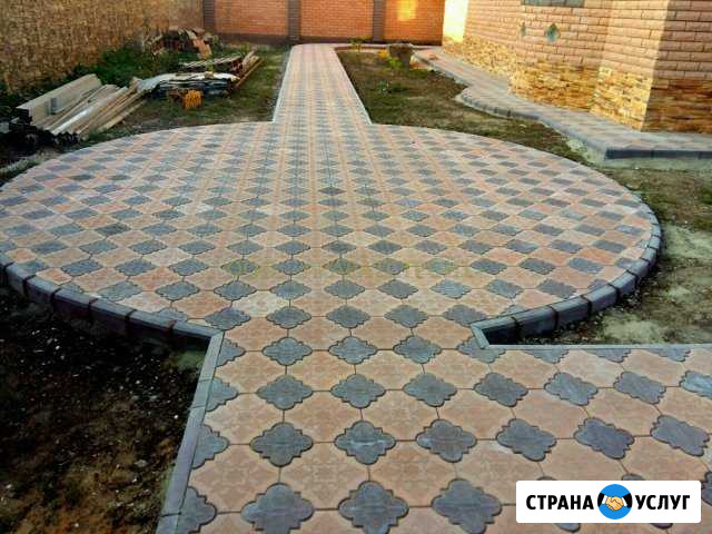 Укладка тротуарной плитки, брусчатки Долгопрудный - изображение 1