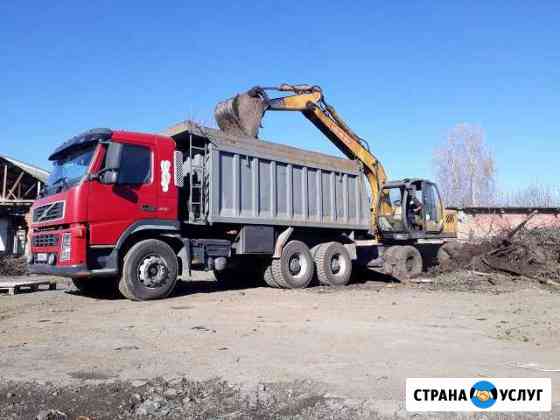 Услуги самосвала, эксковатора, автокрана стрела 28 Владикавказ