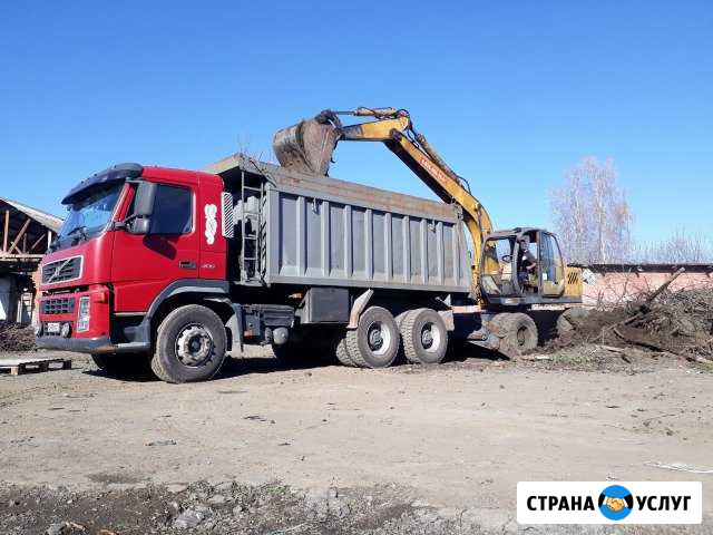 Услуги самосвала, эксковатора, автокрана стрела 28 Владикавказ - изображение 1