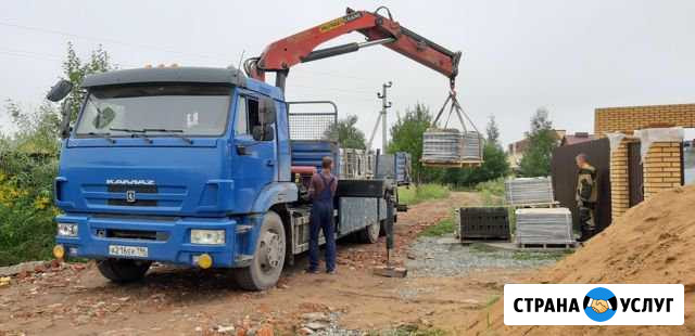 Услуги манипулятора 12 тон Ижевск - изображение 1