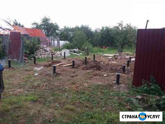 Фундамент на винтовых сваях Муром Муром