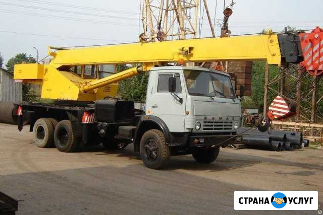 Аренда автокрана 16т Луга - изображение 1