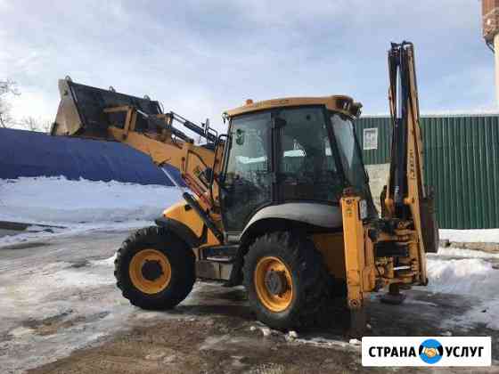 Аренда Экскаватора погрузчик Красногорск