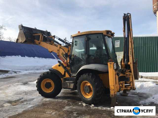 Аренда Экскаватора погрузчик Красногорск - изображение 1