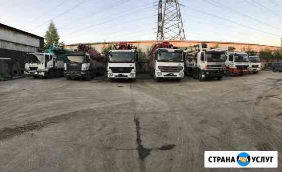 Автобетононасосы аренда без посредников Санкт-Петербург