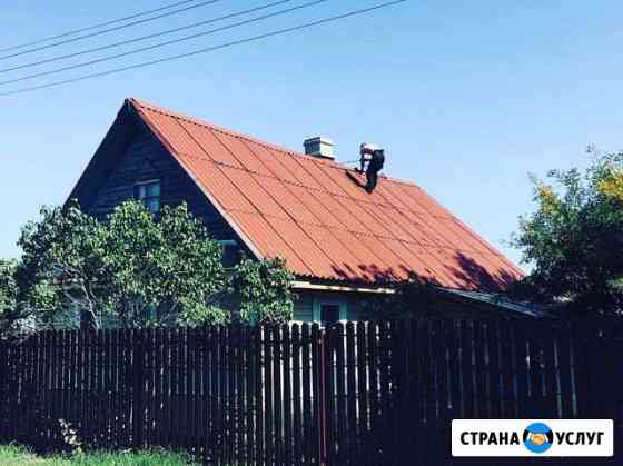 Покраска крыш и фасадов в Гатчинском районе Гатчина