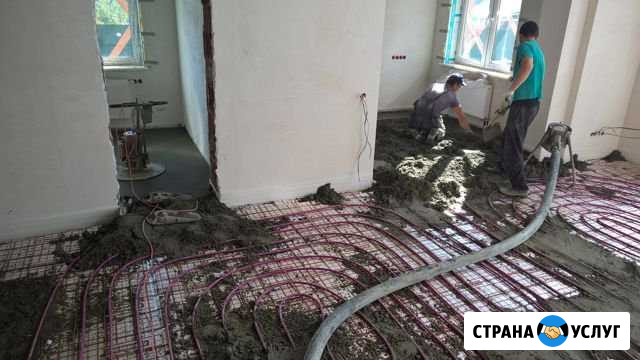 Полусухая стяжка с гарантией Серпухов - изображение 1