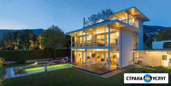 Построим современный Фахверковый дом 13х9,56 Сочи