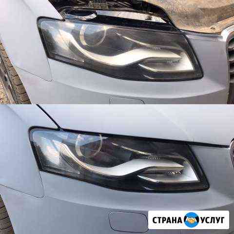 Полировка фар Москва