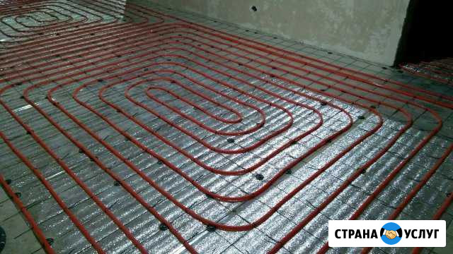 Монтаж отопления, Системы теплых полов Южный - изображение 1