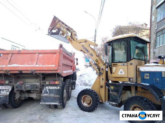 Услуги фронтального погрузчика 1.5 м3 Новосибирск - изображение 1