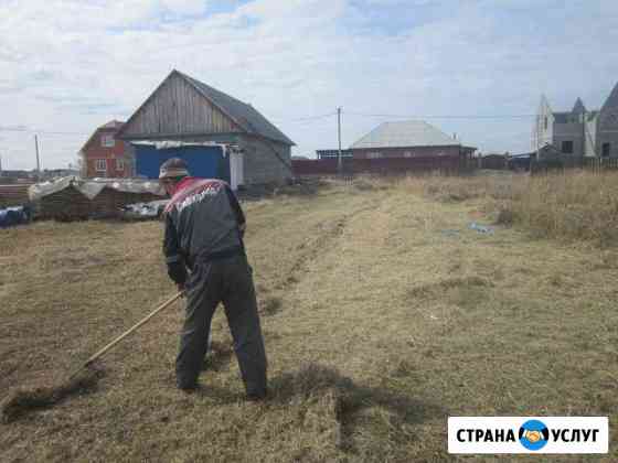 Спил деревьев расчистка участков Покос травы Тюмень