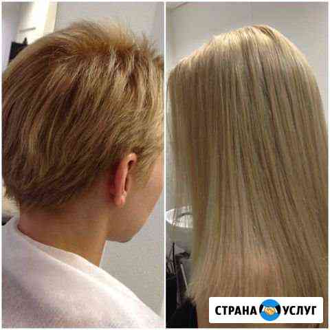 Наращивание волос Горячее, Холодное, Безкапсульное Москва