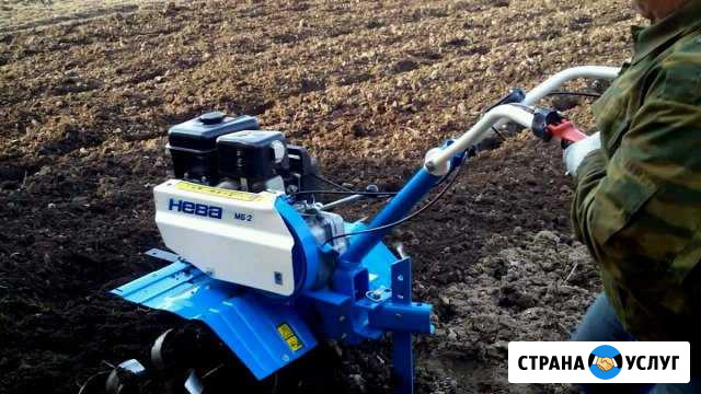 Вспашка земли мотоблоком Мелеуз - изображение 1