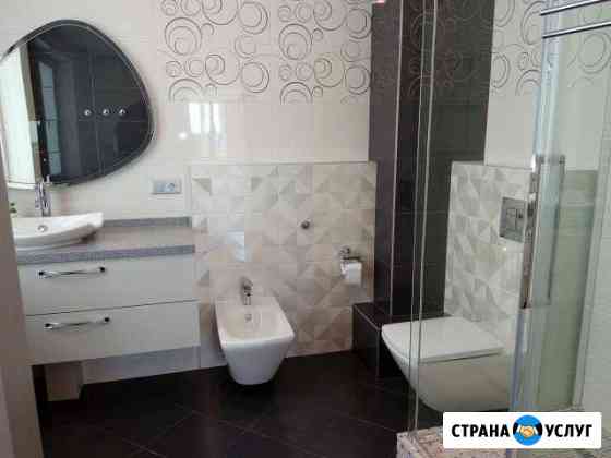Ремонт ванной комнаты, туалета под ключ Самара