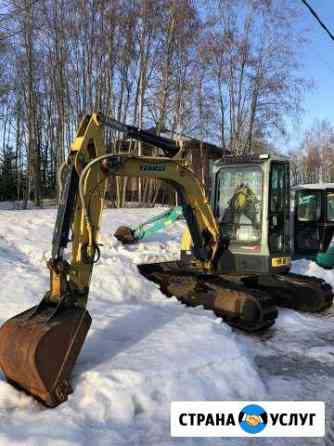 Аренда миниэкскаватора Yanmar Санкт-Петербург