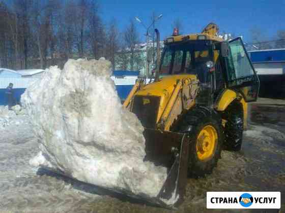 Услуги экскаватора-погрузчика jcb Дубна