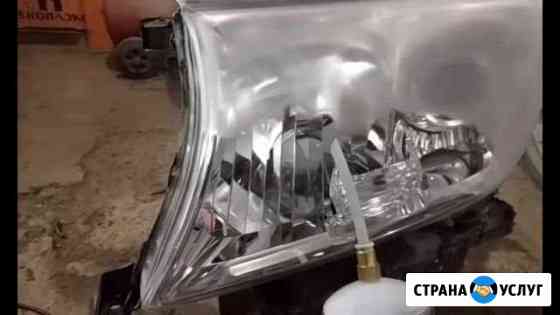 Прозрачные фары без полировки Моздок