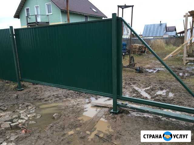 Откатные ворота Красногорск - изображение 1