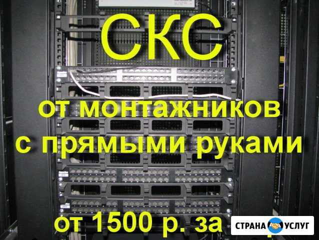 Монтаж скс в Москве Москва - изображение 1